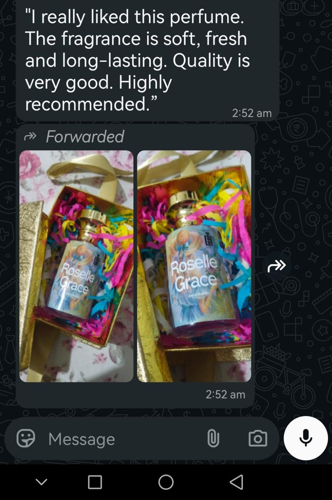 Customer review photo