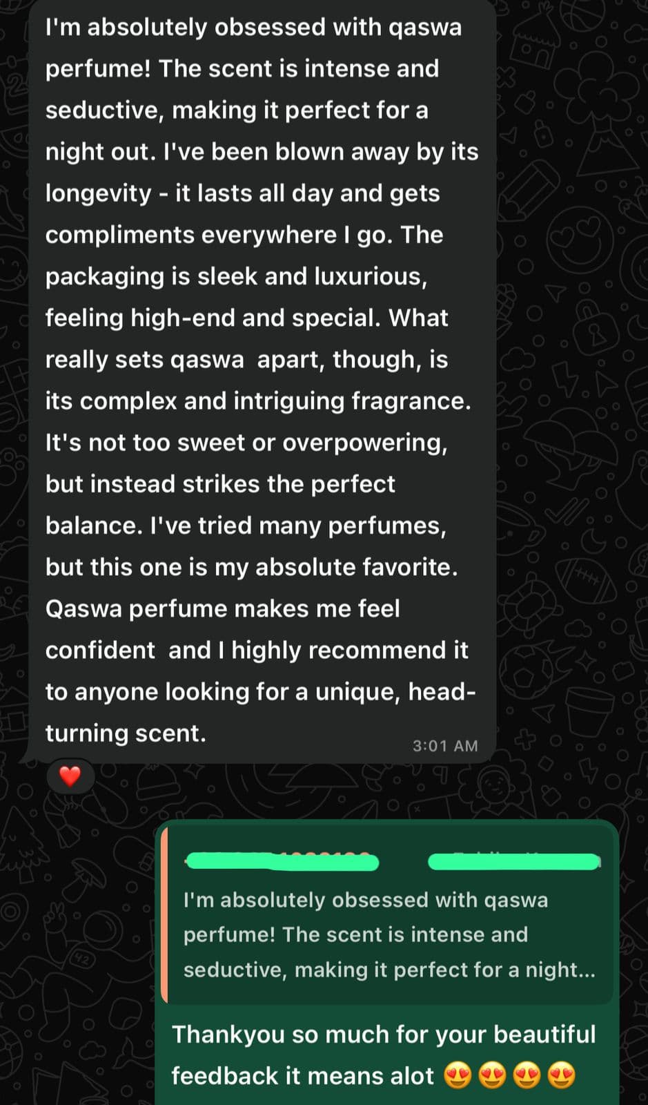 Customer review photo