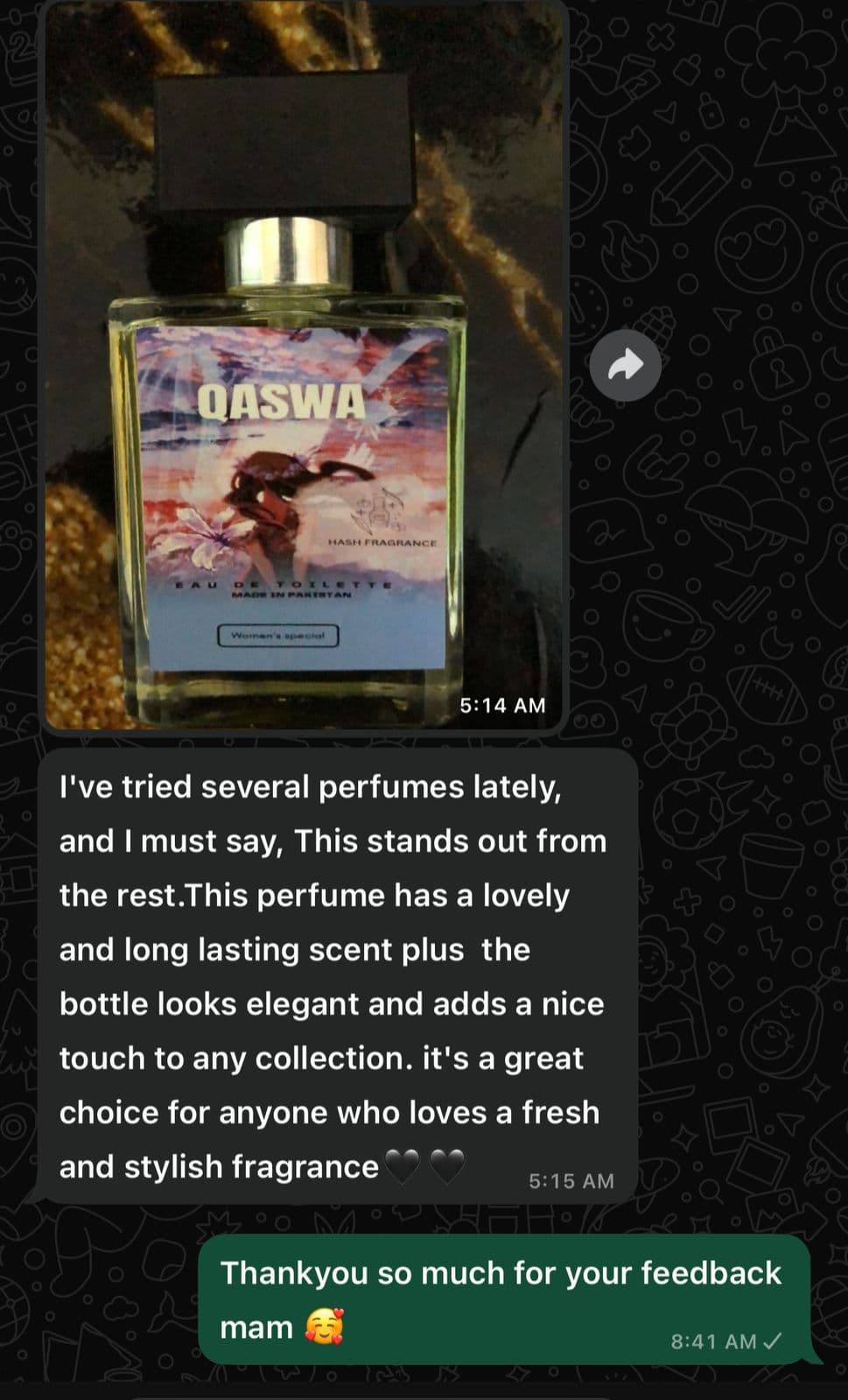 Customer review photo